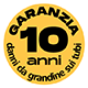 Garanzia 10 anni grandine e tubi
