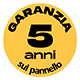 Garanzia 5 anni pannello